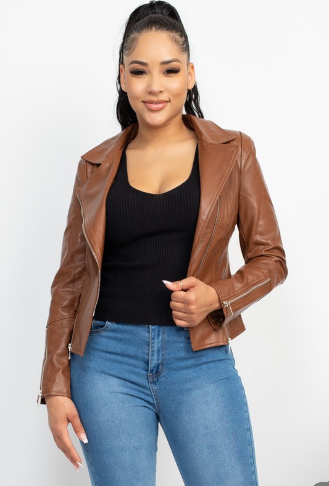 “Mocha” Rider Jacket