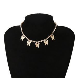 Ice out Butterfly Choker