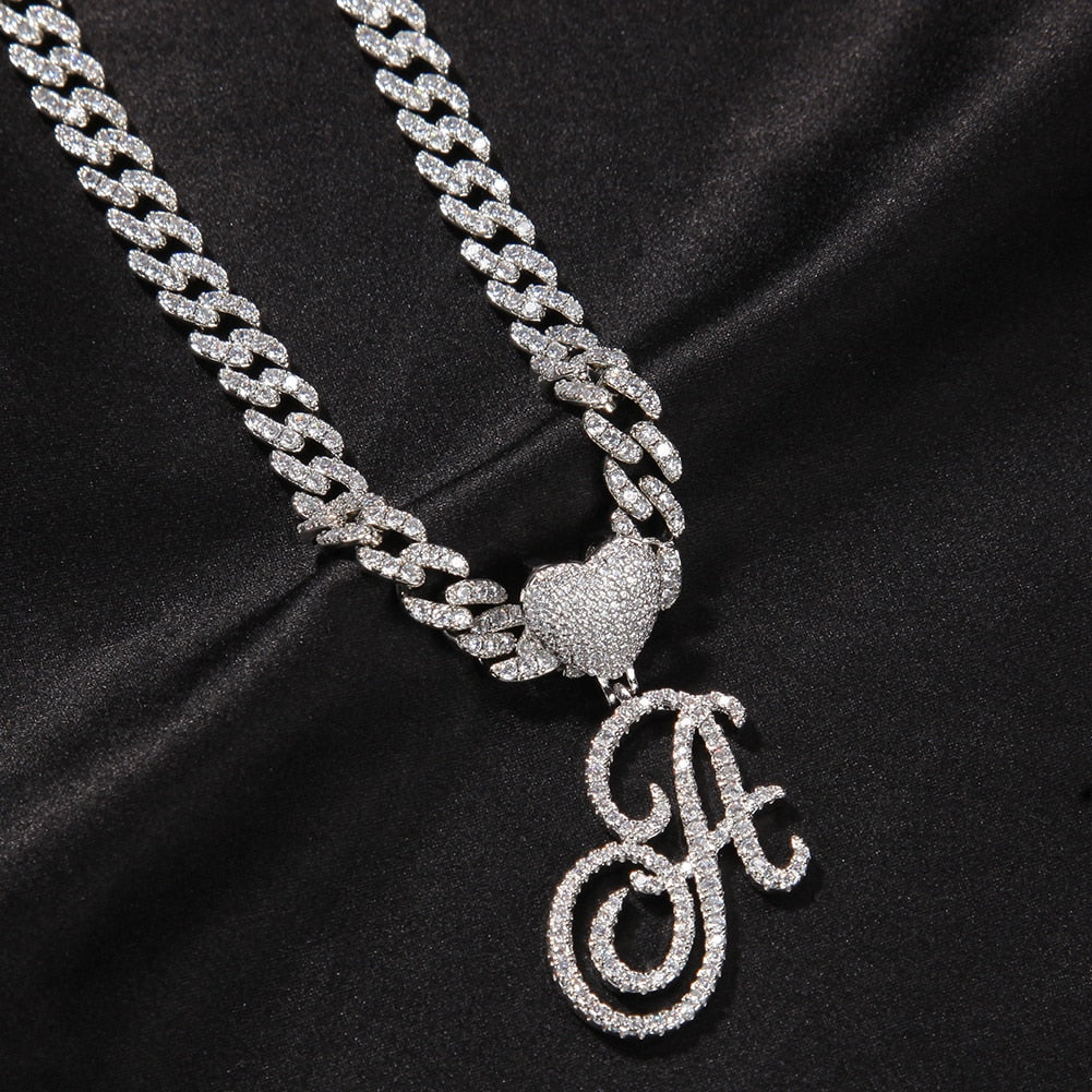 "Luxury" Charm with Cuban Link
